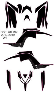 Yamaha Raptor 700 2013-2019 Template