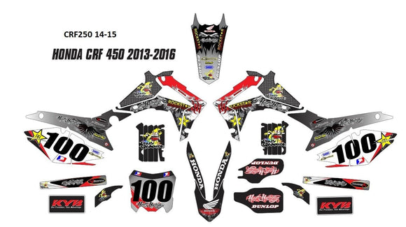 Honda CRF 450 Graphics 2013-2016