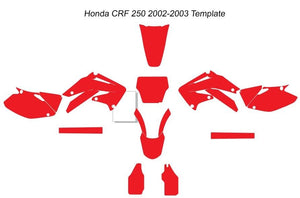 Honda CRF250 2002-2003 Template