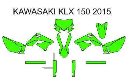 Kawasaki KLX 150 2015 Template