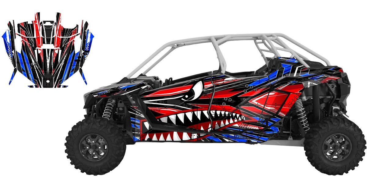 Polaris RZR XP PRO 4 door KG1 – Krazygraphics.com