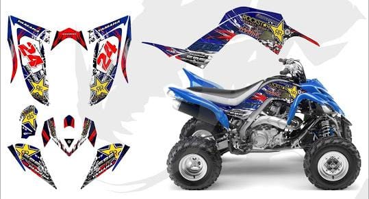Yamaha Raptor Graphics Yamaha Raptor 700 Graphics KG-22 | KrazyGraphics – Krazygraphics.com