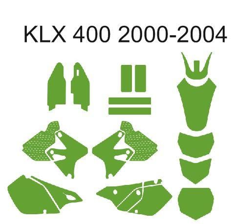 Kawasaki KLX 400 Template