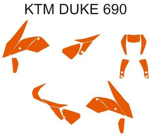 KTM 690 Duke 2012 template