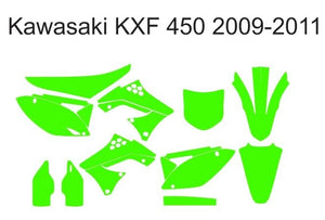 Kawasaki KXF 450 2009-2011 Template