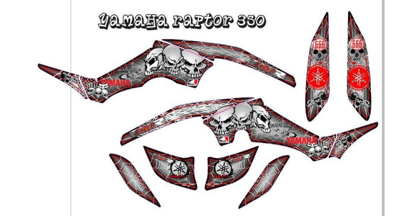 Yamaha Raptor 350 Graphics d5