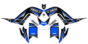 Yamaha Raptor 700R Graphics d1 v-blue