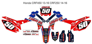 Honda CRF 450 Graphics 2009-2012 CRF250 2010-2013