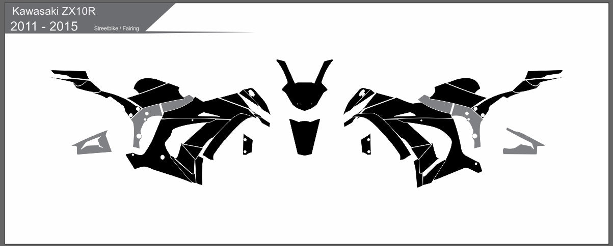 Kawasaki Ninja ZX10R 2011-2015 – Krazygraphics.com