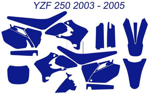 Yamaha YZF250-450 2003-2005 Template