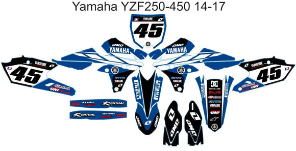 Yamaha YZF250 - 450 D1