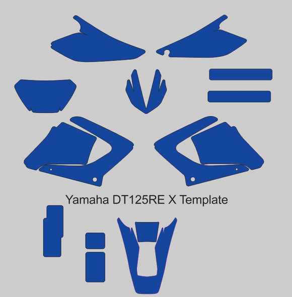 Yamaha DT125RE X Template