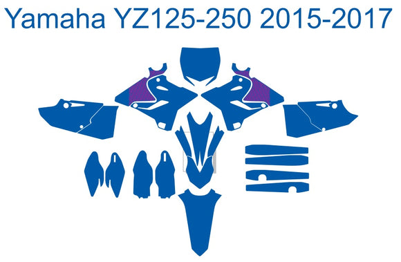 Yamaha YZ125-250 2015-2017 Template