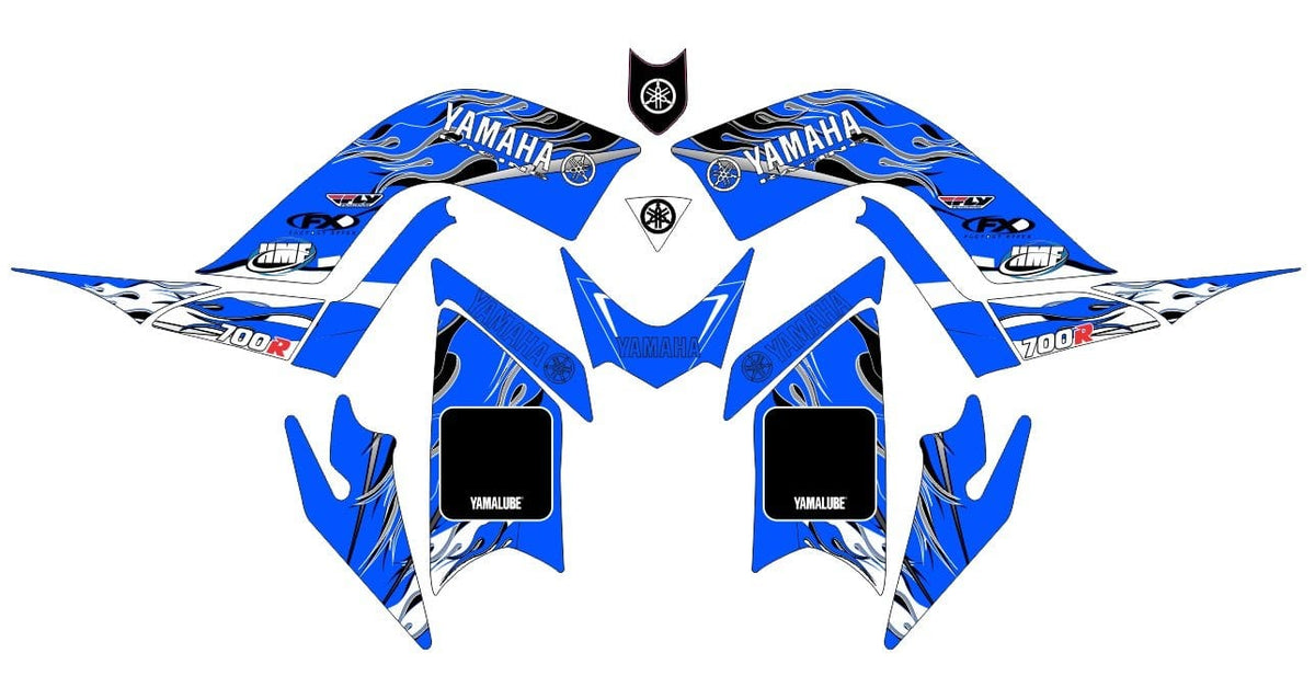 Yamaha Raptor 700 Graphics KG-27 | KrazyGraphics – Krazygraphics.com