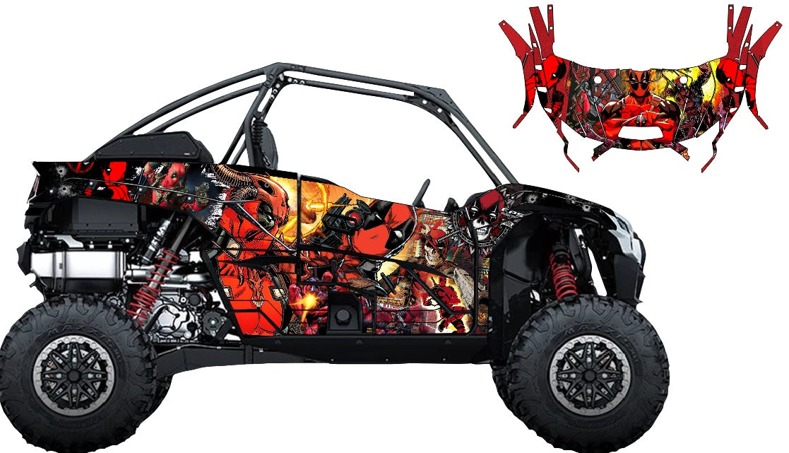 Kawasaki KRX 1000 Deadpool – Krazygraphics.com