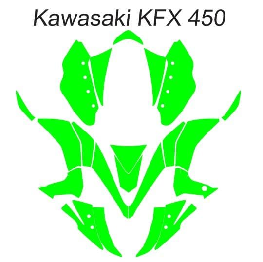 Kawasaki KFX450 Template