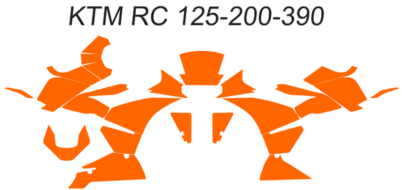 KTM RC 390 template