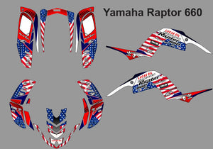 Yamaha Raptor 660 -Flag