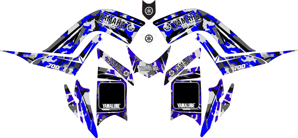 Yamaha Raptor 700 Graphics KG-7 | KrazyGraphics – Krazygraphics.com