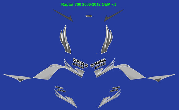 Yamaha Raptor 700 OEM Replica Graphics