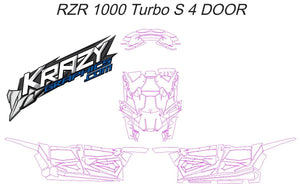 Polaris RZR-S 1000 4 Door Template (PayPal only )