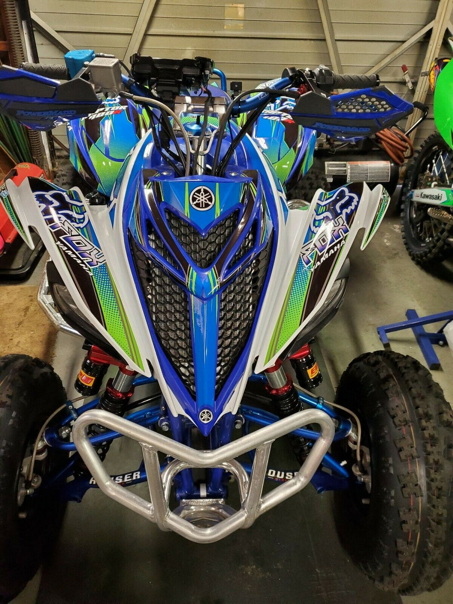 Yamaha Raptor Graphics Yamaha Raptor 700R Graphics Kit v2 (2013-2026) | KG – Krazygraphics.com
