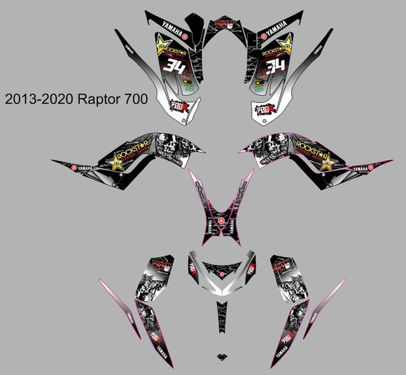 yamaha raptor 700 graphics