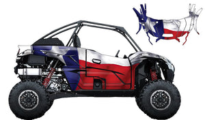 Kawasaki KRX 1000 Texas Flag