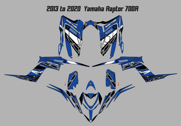 Yamaha Raptor 700R Graphics dYB (2013-2020)