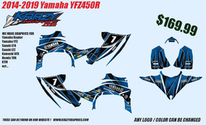 Yamaha YFZ Graphics (2014-2020)-d18