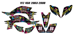 Yamaha YFZ Graphics (2003-2008)-d32