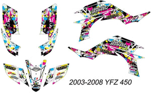 Yamaha YFZ Graphics (2003-2008)-d47