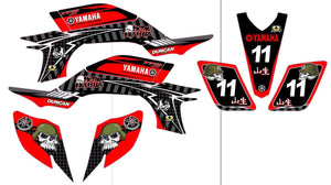 Yamaha YFZ Graphics (2003-2008)-d44
